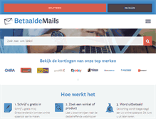 Tablet Screenshot of betaaldemails.nl